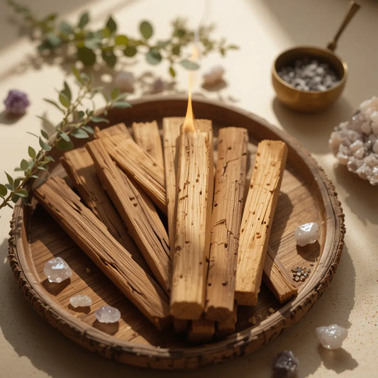 100g Palos de árbol verde de palo santo 10-15 Palitos